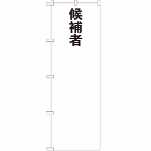 候補者のぼり(nb-gnb-1922)サムネイル画像